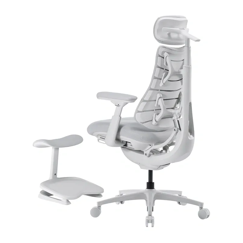 LiberNovo Omni Pro 45 cm Ergonomic Chair (White)
